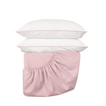 Jogo Lençol Queen Size 3 pçs Box 200 Fios Toque Aveludado Jogo Lençol Queen Size 3 pçs Box 200 Fios Toque Aveludado