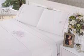 Jogo Lençol Queen Size Bordado Crivo 4 Peças 200 Fios 100% Algodão Branco Ponto Palito Jogo Lençol Queen Size Bordado Crivo 4 Peças 200 Fios 100% Algodão Branco Ponto Palito