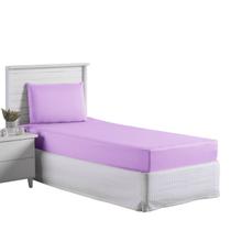 Jogo Lençol Roupa Cama Infantil Elastico Solteiro 2 Pçs Fronha Quarto Criança Simples Macio Menina Lilas Jogo Lençol Roupa Cama Infantil Elastico Solteiro 2 Pçs Fronha Quarto Criança Simples Macio Menina Lilas