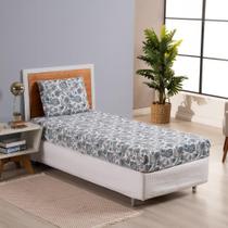 Jogo Lençol Solteiro 2 Peças Percal 180 Fios Dia A Dia