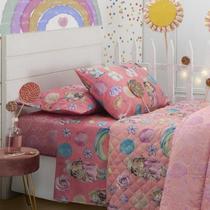 Jogo Lençol Solteiro 3 peças Sultan Happy Day 140 fios