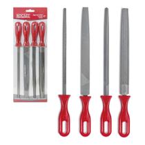 Jogo Lima Bastarda Murça 8 Pol com Cabo 4 Peças Rocast Jogo Lima Bastarda Murça 8 Pol com Cabo 4 Peças Rocast