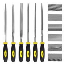 Jogo Lima Tipo Agulhas C/6 Pcs Profissional 7gm-1 Eda