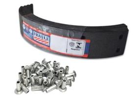 Jogo Lonas Freio Traseiro Corcel 1 Belina 1 1969 1970 1971 1972 1973 1974 1975 1976 1977 Com Rebites