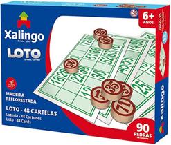 Jogo Loto 48 Cartões Xalingo 52943