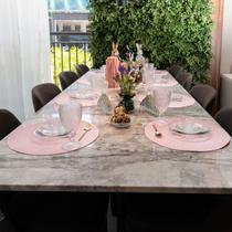 Jogo lugar americano de polipropileno fresno Rosa 38 cm