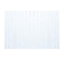 Jogo Lugar Americano Listras Branco 06 Peças JA19038