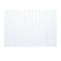 Jogo Lugar Americano Listras Branco 06 Peças Ja19038