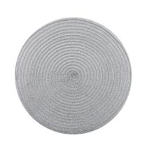 Jogo Lugar Americano Shine Prata 06 Peças - Ja20168 Jogo Lugar Americano Shine Prata 06 Peças - Ja20168