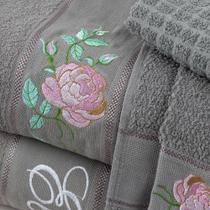 Jogo Lummi 4 peças com Bordado 100% Algodão