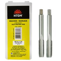 Jogo Macho Manual 12mm x 1,75 Hansatecnica DIN 352 HT
