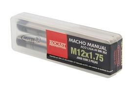Jogo Macho Manual Aço Liga M12 X 1,75 Rocast