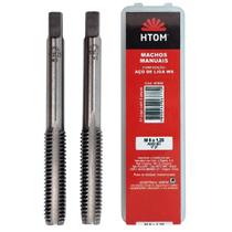 Jogo Macho Manual M8 X 1.25Mm Aço Liga Ws Com 2 Peças Htom Jogo Macho Manual M8 X 1.25Mm Aço Liga Ws Com 2 Peças Htom