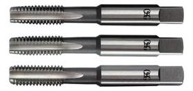 Jogo Macho Manual Unc 3/8 X 16 Fios Osg Com 3 Peças