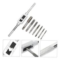 Jogo Macho Tarraxa Abrir Rosca 8 Peças Para Abrir Roscas