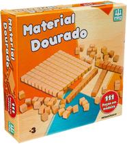 Jogo mad. material dourado peças nig Jogo mad. material dourado peças nig