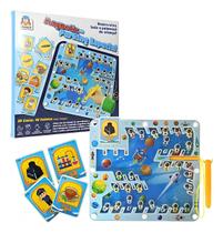 Jogo Magnetic Parking Espacial Labirinto Alfabético Braskit