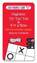 Jogo Magnetic Travel Tic Tac Toe com 4 jogos consecutivos - The Purple Cow