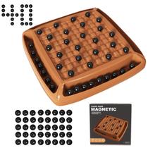 Jogo magnético Chess Hcusus Magnet Chess 40 peças para 2-4 jogadores