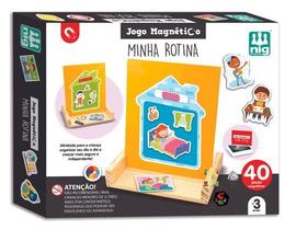 Jogo Magnético Minha Rotina 40 Peças Magnéticas 0466 - Nig