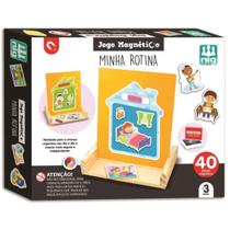 Jogo Magnetico Minha Rotina de Madeira - Ref 0466 Nig Brinquedos Jogo Magnetico Minha Rotina de Madeira - Ref 0466 Nig Brinquedos