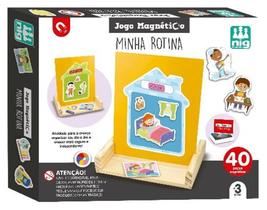 Jogo magnético minha rotina - NIG BRINQUEDOS