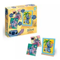 Jogo Magnético Puzzle Mosaico Stitch Em Metal 42 Peças Nig