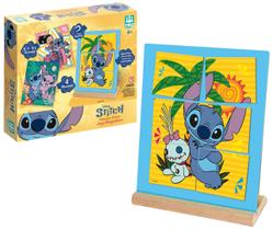 Jogo Magnético Quebra Cabeça Stitch Disney Mosaico Infantil