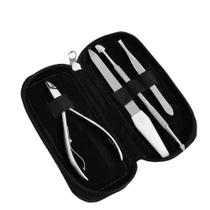 Jogo Manicure 4 Peças com Estojo Sintético - Mundial