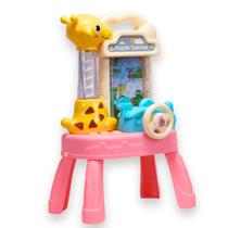 Jogo Máquina Pega Bolinha de Girafa Amarela Castela