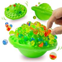 Jogo Marble Balance Chgfs com 60 bolas de gude coloridas para crianças com mais de 7 anos Jogo Marble Balance Chgfs com 60 bolas de gude coloridas para crianças com mais de 7 anos