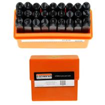 Jogo Marcador Punção Alfabético Abcdário Starfer 3mm