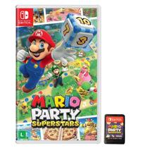 Jogo Mario Party Superstars Nintendo Switch Mídia Física