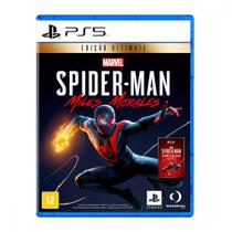 Jogo Marvel Spider-Man Miles Morales Edição Ultimate PlayStation 5 Sony