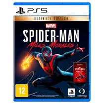 Jogo Marvels Spider-Man: Miles Morales Edição Ultimate PS5