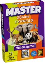Jogo Master Júnior Express Mundo Animal 04756 Jogo Master Júnior Express Mundo Animal 04756