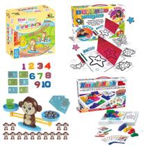 Kit Jogo Para Crianças 5 6 7 8 anos Hora Rush Desenho Mágico - Big