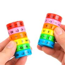Jogo Matemático Pedagógico Interativo Magnético Montessori Infantil Quebra Cabeça Resistente Numeral Colorido Divertido
