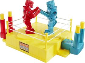 Jogo Mattel Games Rock 'Em Sock 'Em Robots - Luta de Robôs para Crianças
