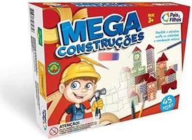 Jogo Mega Construcoes C/45 Pcs 7394.1 Pais E Filhos