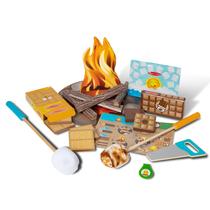 Jogo Melissa & Doug Let's Explore Campfire S'Mores - Para Crianças a partir de 3 anos