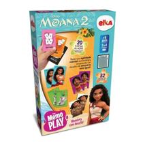 Jogo Memo Play Moana 2 Elka 1295 Jogo Memo Play Moana 2 Elka 1295