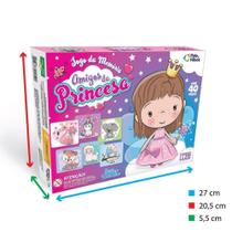 Jogo memoria amigos da princesa - madeira - Pais & Filhos Jogo memoria amigos da princesa - madeira - Pais & Filhos