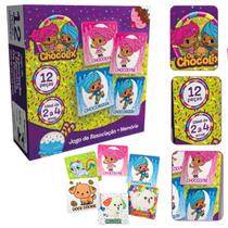 Jogo Memória Associação Chocolix Raciocínio Lógico Percepção Visual Atenção e Foco Coordenação Motora