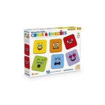 Jogo Memória Baby: Cores e Emoções