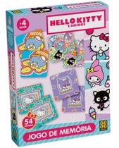 Jogo Memória Cartas Hello Kitty E Amigos Crianças Interativo Atividade Cognição Grow