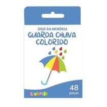 Jogo Memória Guarda Chuva Colorido: Memória e Cores em Ação!