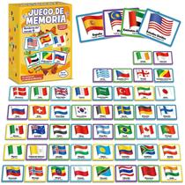 Jogo Memory Matching gisgfim Flags of The World 50 Pairs