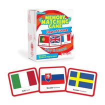 Jogo Memory Matching Menique Flags of Europe 100 Cards