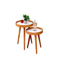 Jogo Mesa Apoio Lateral Canto Sofá Sala Estar Casa Redonda Ambiente Pequena Jogo Mesa Apoio Lateral Canto Sofá Sala Estar Casa Redonda Ambiente Pequena